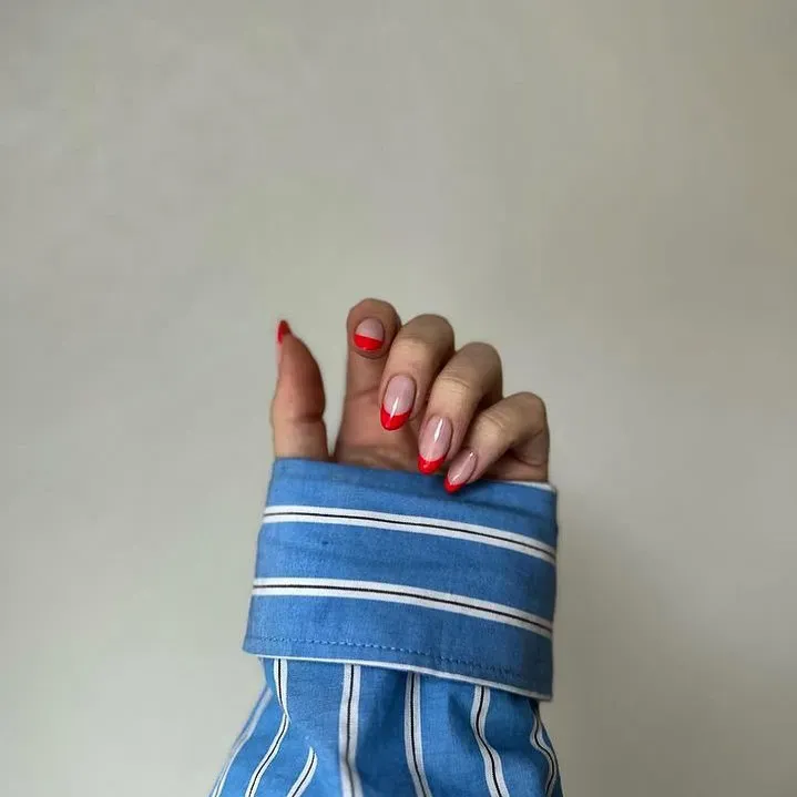 french coloré rouge
